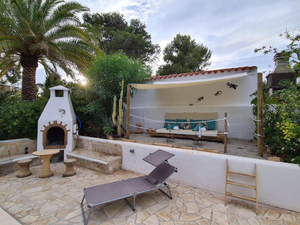 Private Villa Mit Eigenem Pool Unter Palmen Cala Llena Extérieur photo