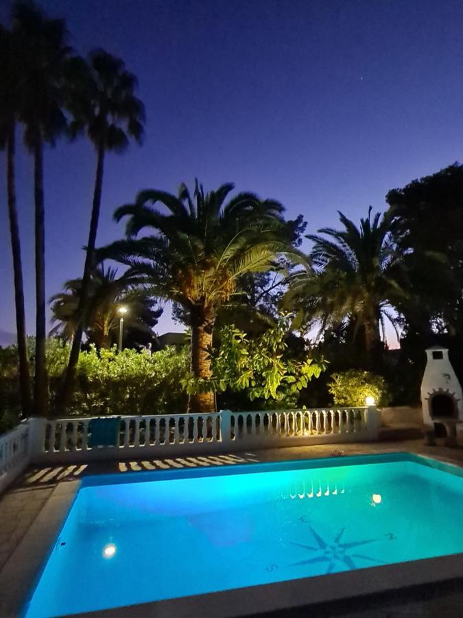 Private Villa Mit Eigenem Pool Unter Palmen Cala Llena Extérieur photo